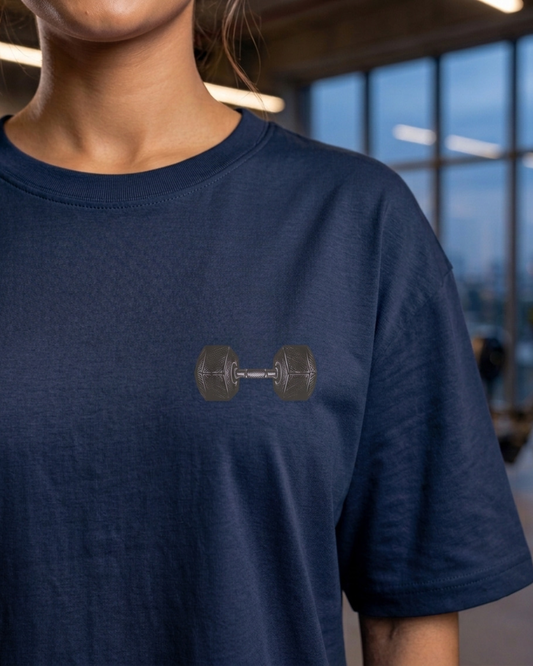 UNIMCOLL Break Your Limits Pump Cover Unisex Oversized Gym T-Shirt