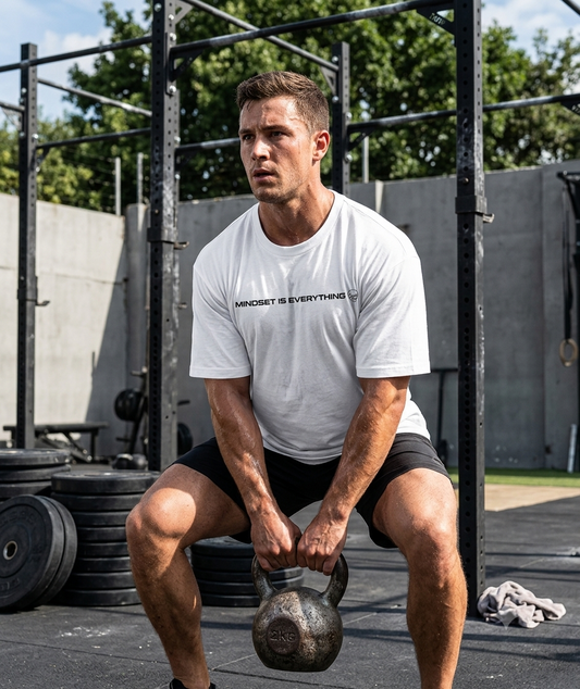 oversized white t shirt for gym