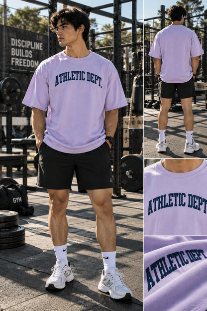 Athletic Dept. Unisex Oversized Gym T-Shirt | UNIMCOLL
