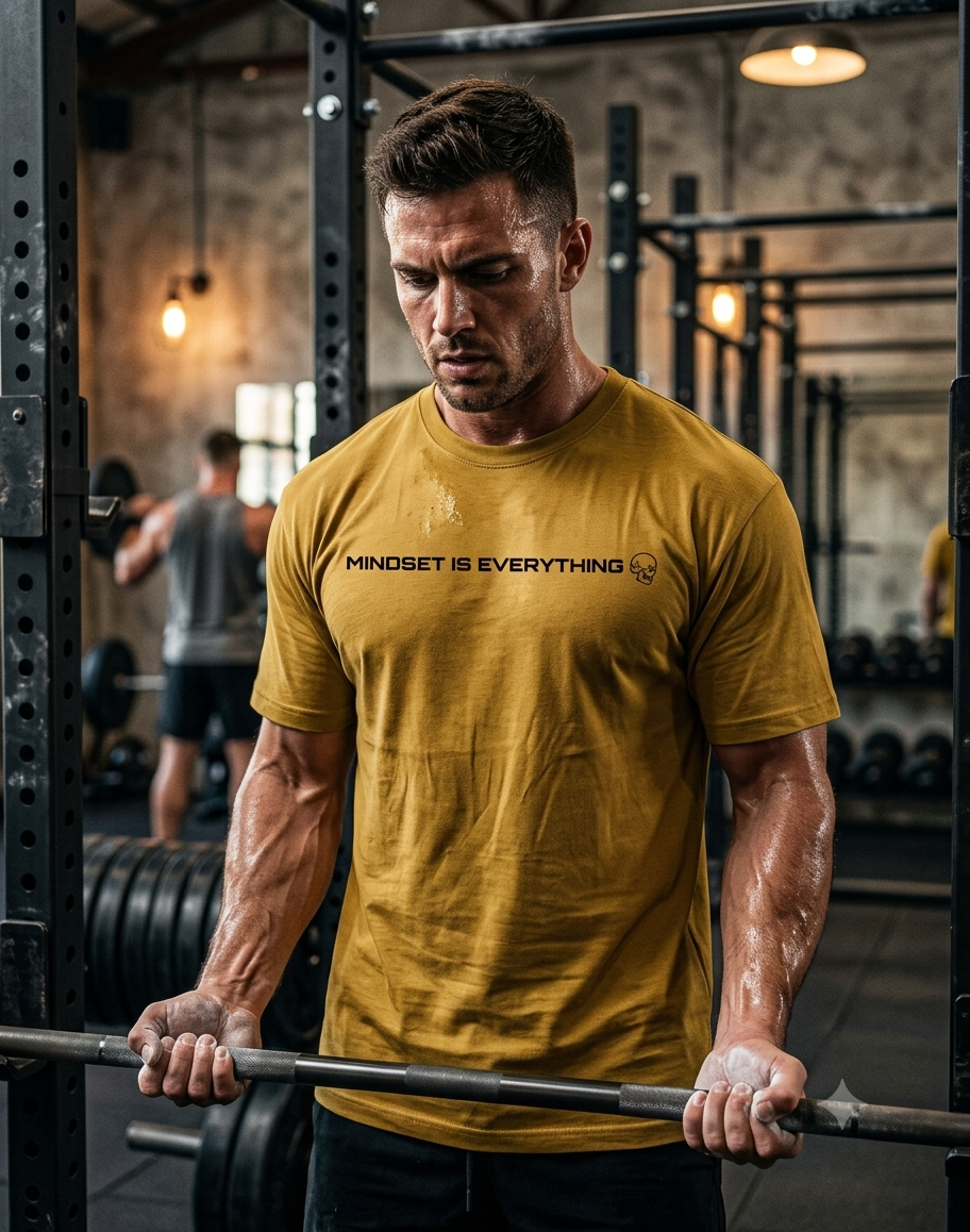 Mindset Is Everything Unisex Gym T-Shirt | UNIMCOLL