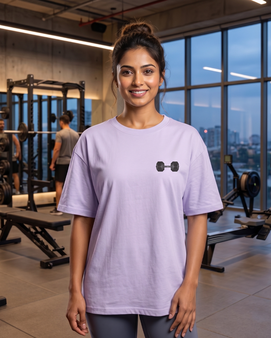 UNIMCOLL Break Your Limits Pump Cover Unisex Oversized Gym T-Shirt