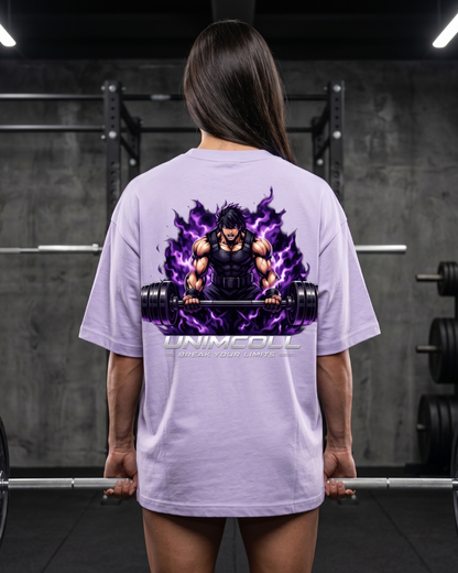 levender colour back view 