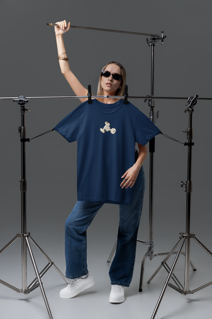 Obsess Over Progress Oversized Gym T-Shirt