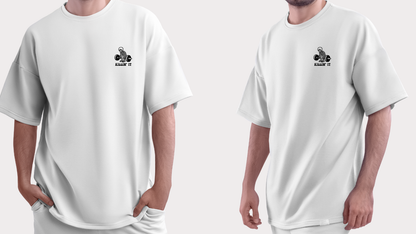 Heavyweight 260 GSM oversized gym t-shirt by UNIMCOLL