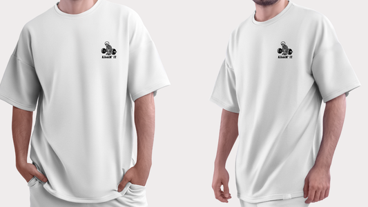 Heavyweight 260 GSM oversized gym t-shirt by UNIMCOLL