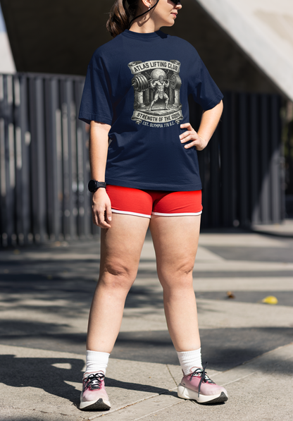 Atlas Lifting Club | Oversized Pump Cover – "Strength of the Gods"