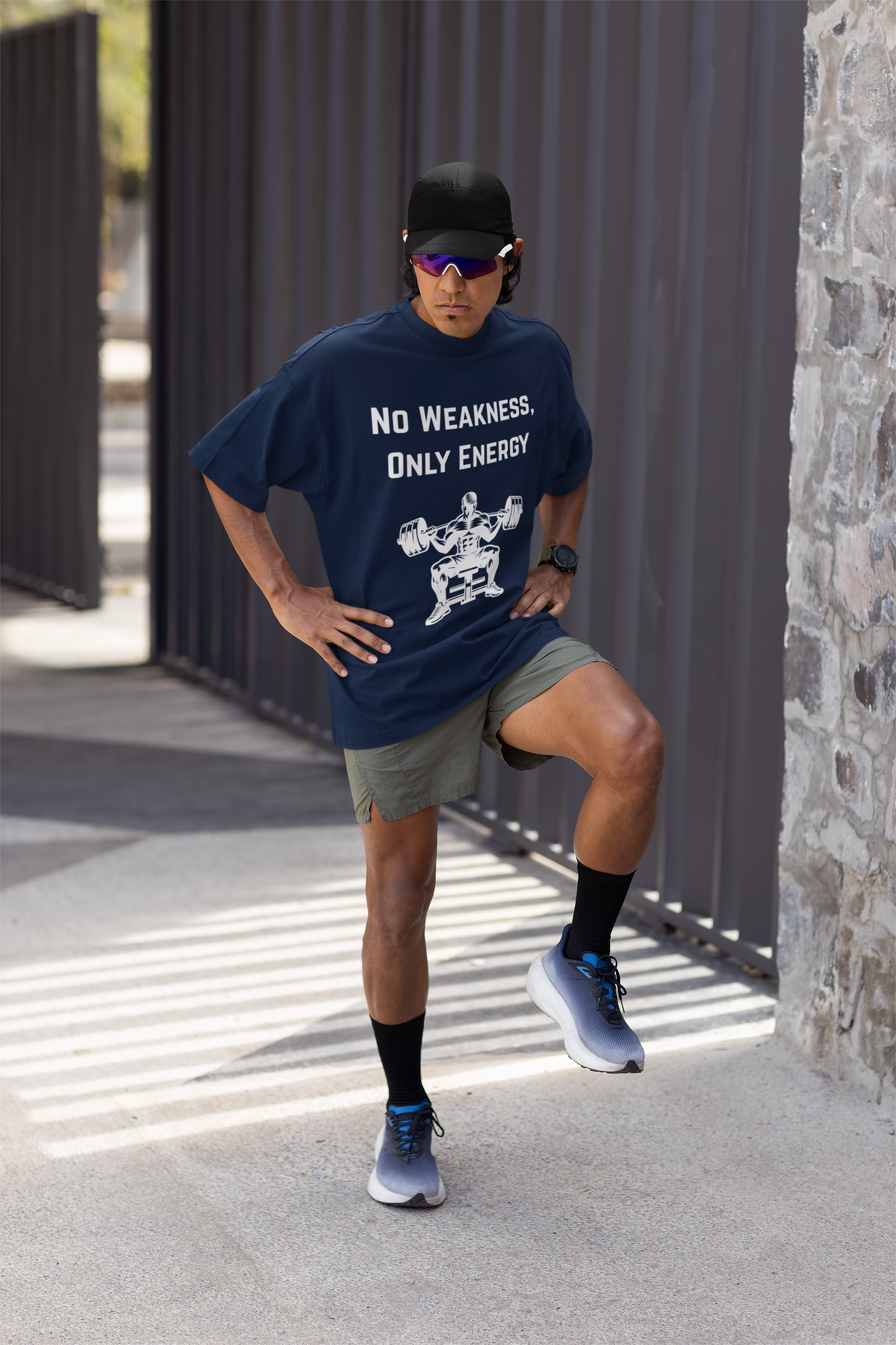 Beast Mode Workout Shirt - Heavyweight Graphic Gym Tee