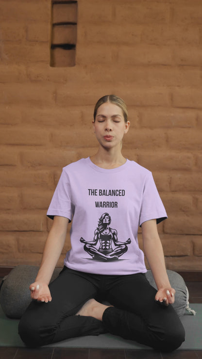 The Balanced Warrior | Premium Oversized Tee