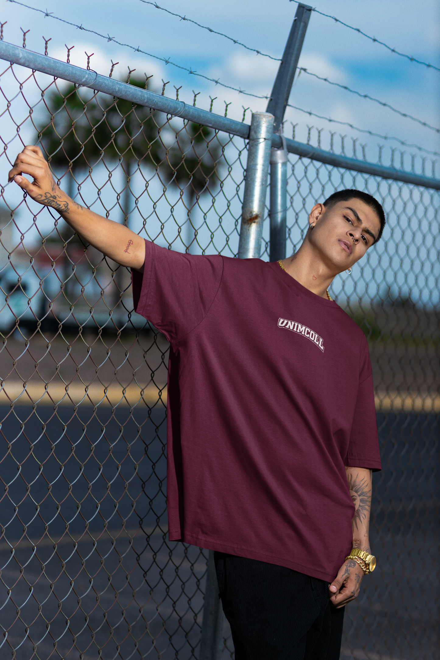 UNIMCOLL Ignite The Pump Unisex Terry Oversized Tee