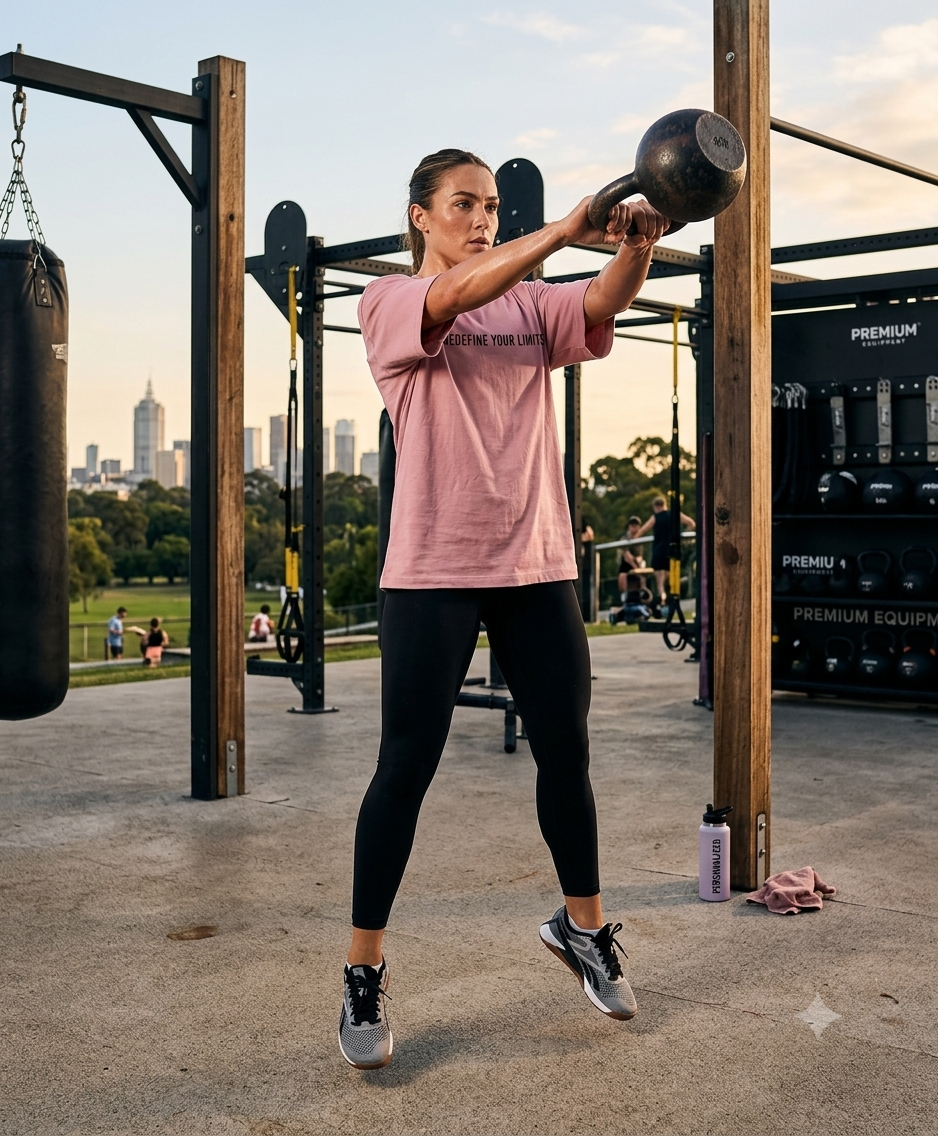 Pink oversized gym t shirt Go Hard or Go Home sleeve print