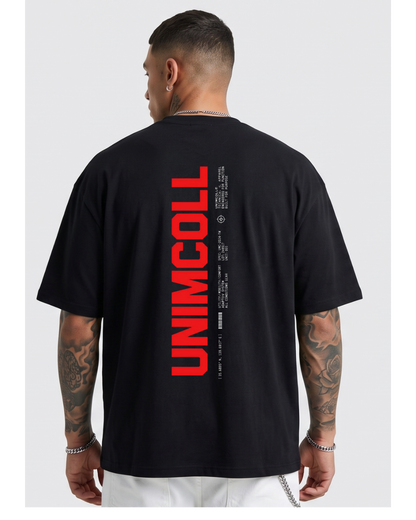 UNIMCOLL Signature Unisex Oversized Gym T-Shirt – Premium Pump Cover