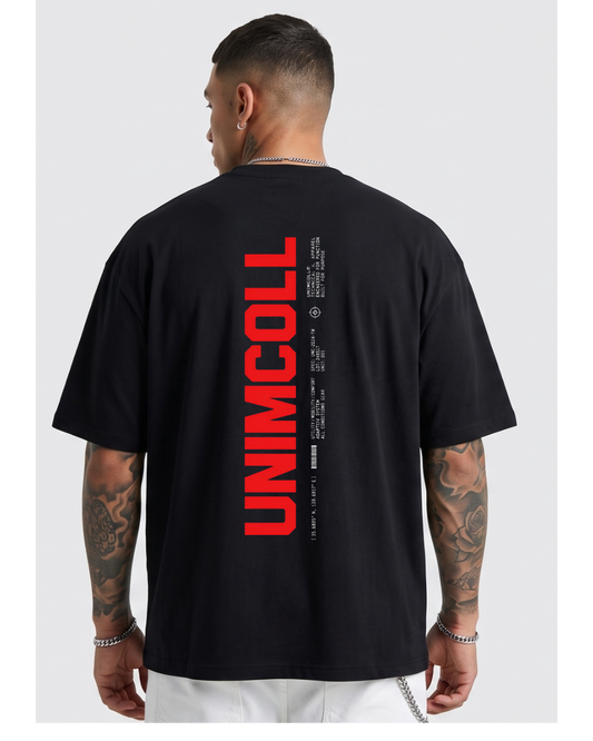 UNIMCOLL Signature Unisex Oversized Gym T-Shirt – Premium Pump Cover